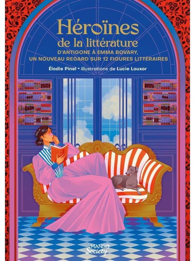 Couverture de héroïnes de la littérature de Élodie Pinel