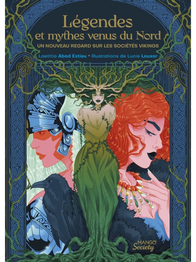 Couverture de légendes et mythes venus du nord de Laetitia Abad Estieu